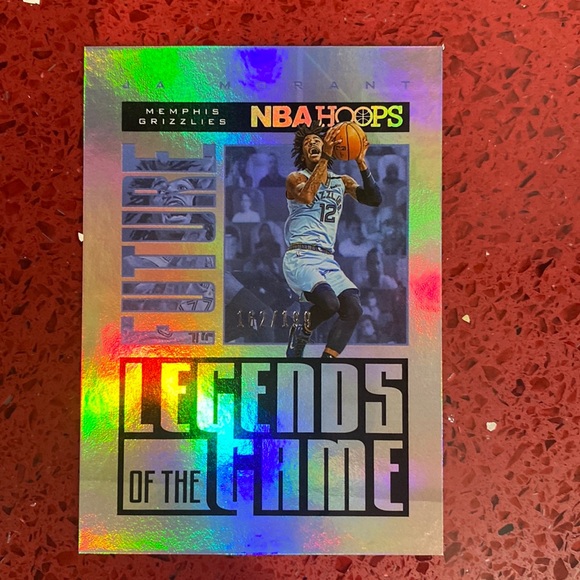 Ja morant n a hoops future legends of the game hologram numbered 162/199 2019 - Picture 1 of 2